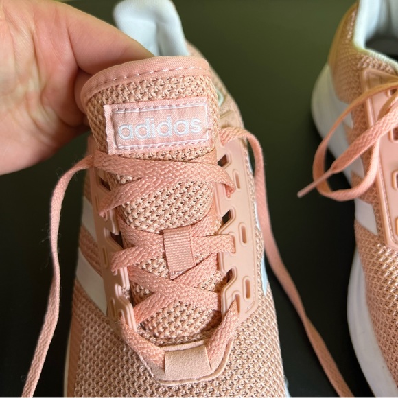 Women’s Adidas Adiwear Ortholite Cloudfoam Running Shoes Peach Pink - Picture 9 of 12